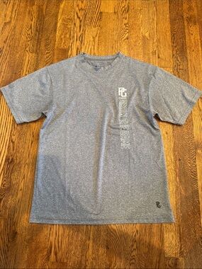 Perfect Game Heather Gray Short Sleeve Performance Tee Size Large